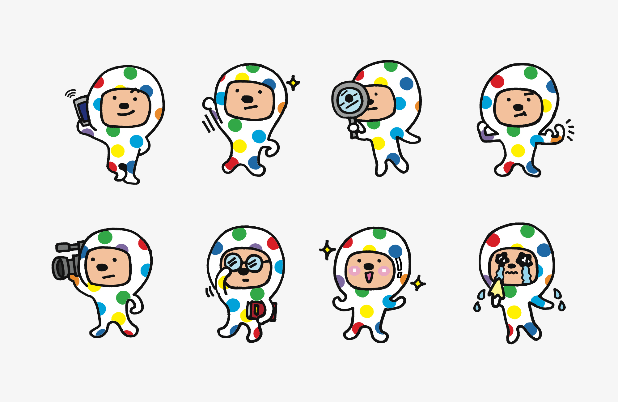 実は…な仕掛けのあるマスコットキャラクター
