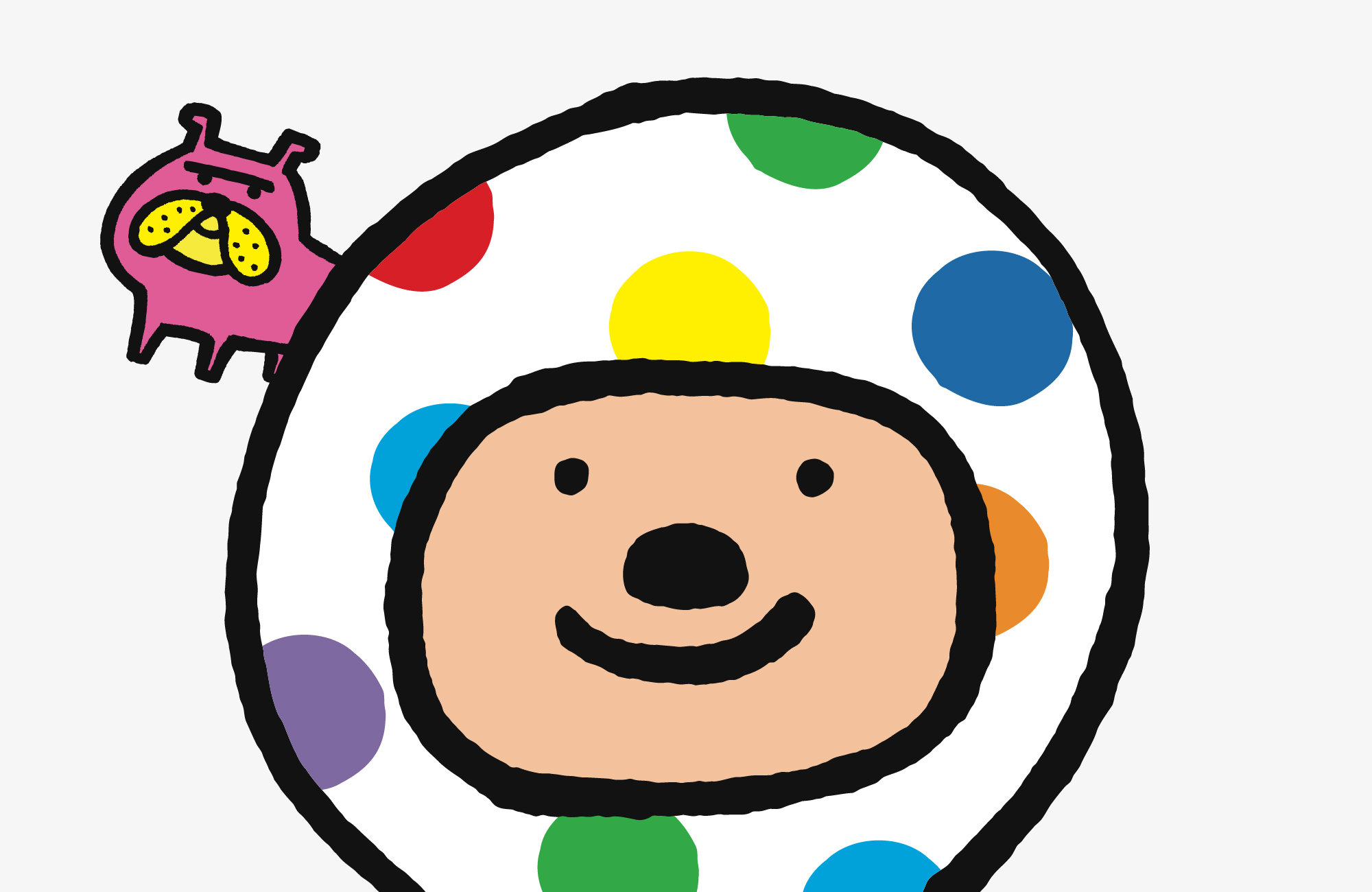 実は…な仕掛けのあるマスコットキャラクター